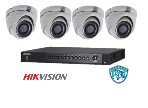 cctv 4 camera 1 4-channel dvr 2 megapixel