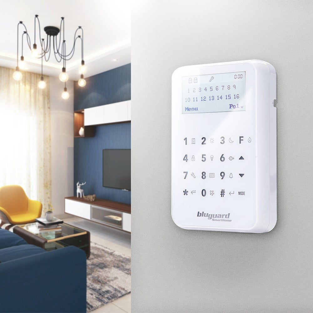 Blueguard Capsense touch keypad
